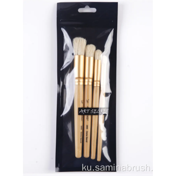 Stencil Stencil Professional Professional Bristle Brush
